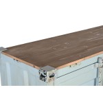 Dulap Home ESPRIT Turquoise Albastru celest 112 x 46 x 174 cm