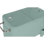 Frigider Portabil Home ESPRIT Verde Oțel polipropilenă 56 L 74 x 43 x 80 cm