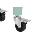 Frigider Portabil Home ESPRIT Verde Oțel polipropilenă 56 L 74 x 43 x 80 cm