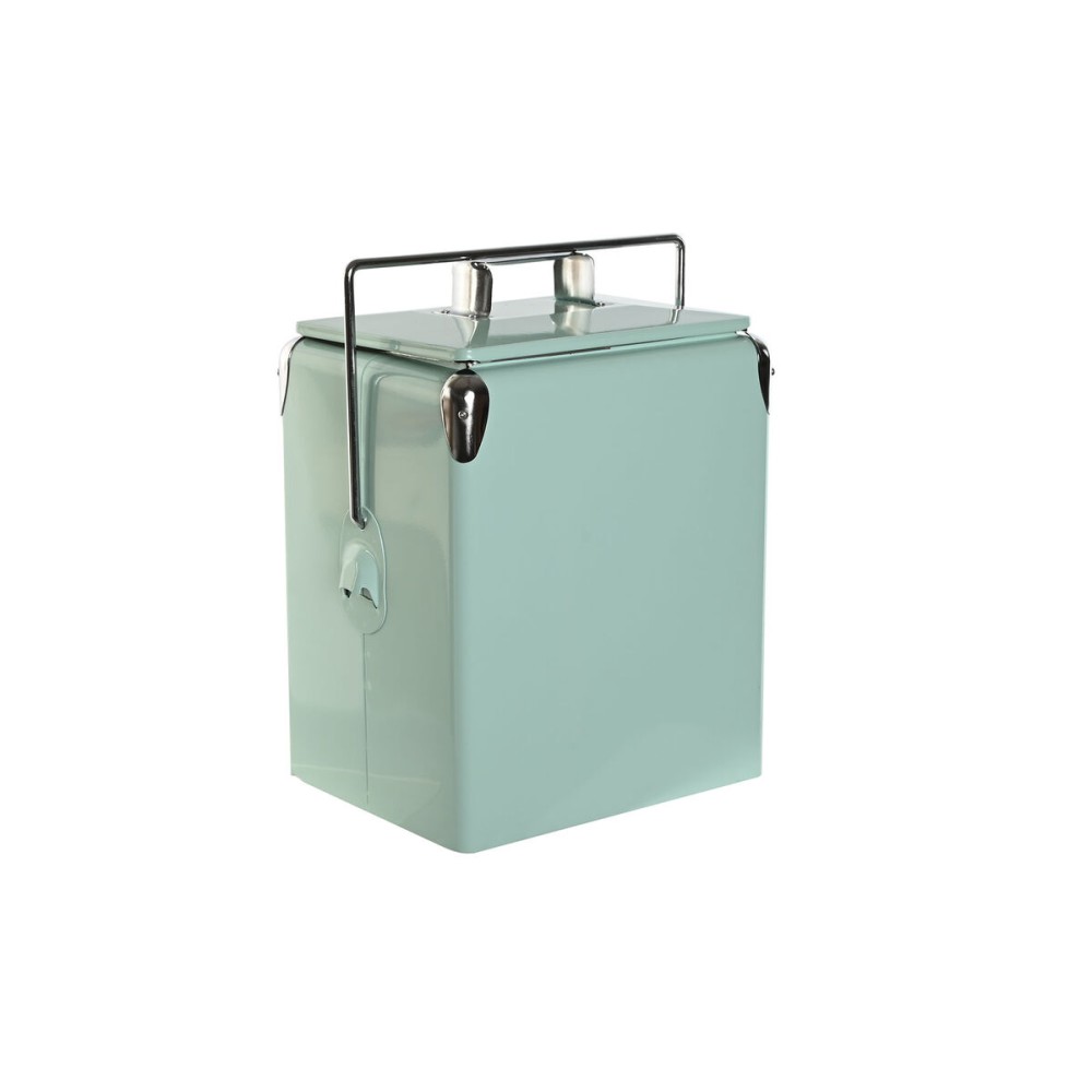 Frigider Portabil Home ESPRIT Verde PVC Metal Oțel polipropilenă 17 L 32 x 24 x 43 cm