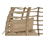 Fotoliu de grădină suspendat Home ESPRIT Maro închis Maro Deschis Aluminiu ratan sintetic 107 x 105 x 108 cm