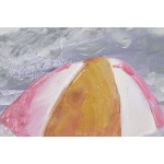 Pânză Home ESPRIT Pânză Lemn MDF 80 x 3 x 80 cm