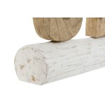 Figură Decorativă Home ESPRIT Sea Alb Natural Mediterană 47 x 8 x 24,5 cm