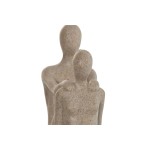 Figură Decorativă Home ESPRIT Bej Yoga 20 x 10 x 50 cm
