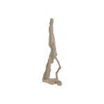 Figură Decorativă Home ESPRIT Bej Yoga 29,5 x 8 x 28 cm