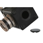 Figură Decorativă Home ESPRIT Negru Argintiu Cameră Vintage 26 x 16 x 24 cm