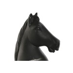 Figură Decorativă Home ESPRIT Negru Cal 13 x 13 x 33 cm