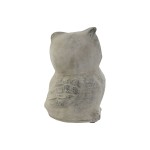 Figură Decorativă Home ESPRIT Gri Bufniță Finisaj învechit 10 x 9 x 14 cm (3 Unități)