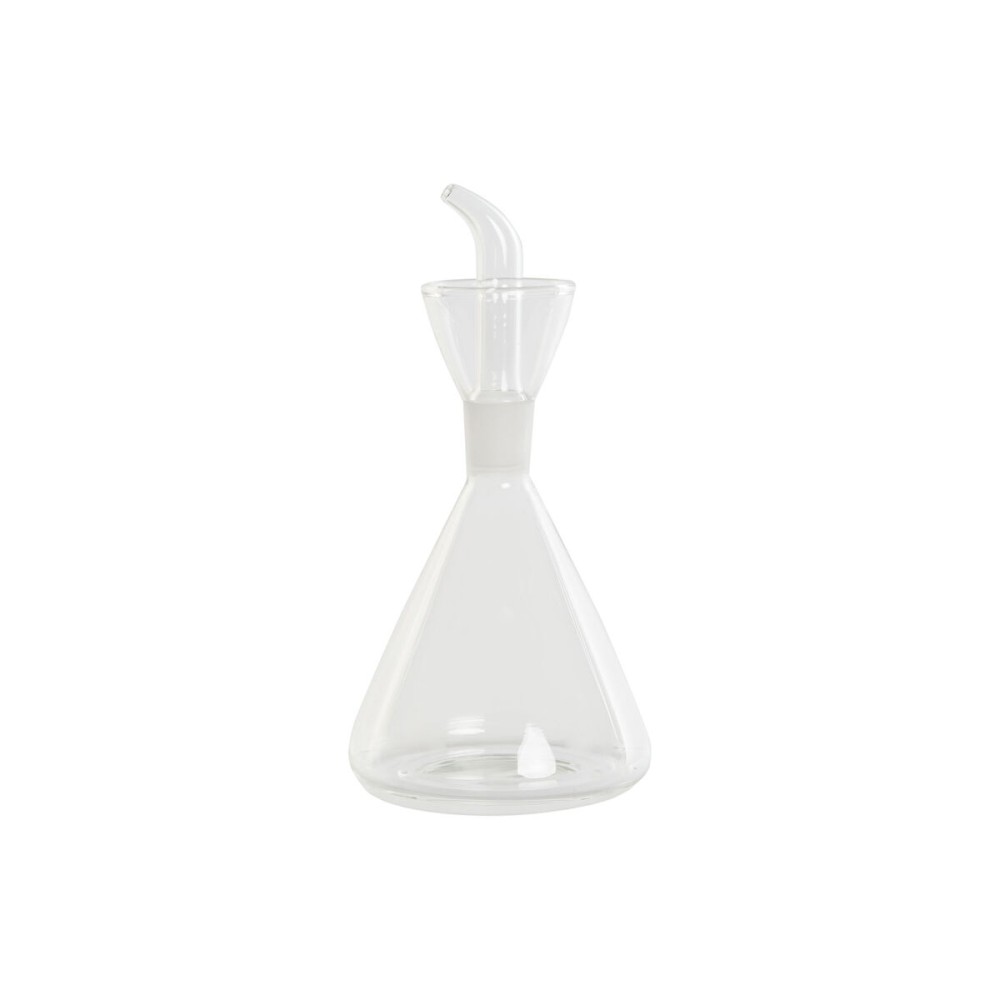 Dispenser pentru Ulei DKD Home Decor Transparent Sticlă borosilicată 250 ml 9 x 9 x 18 cm