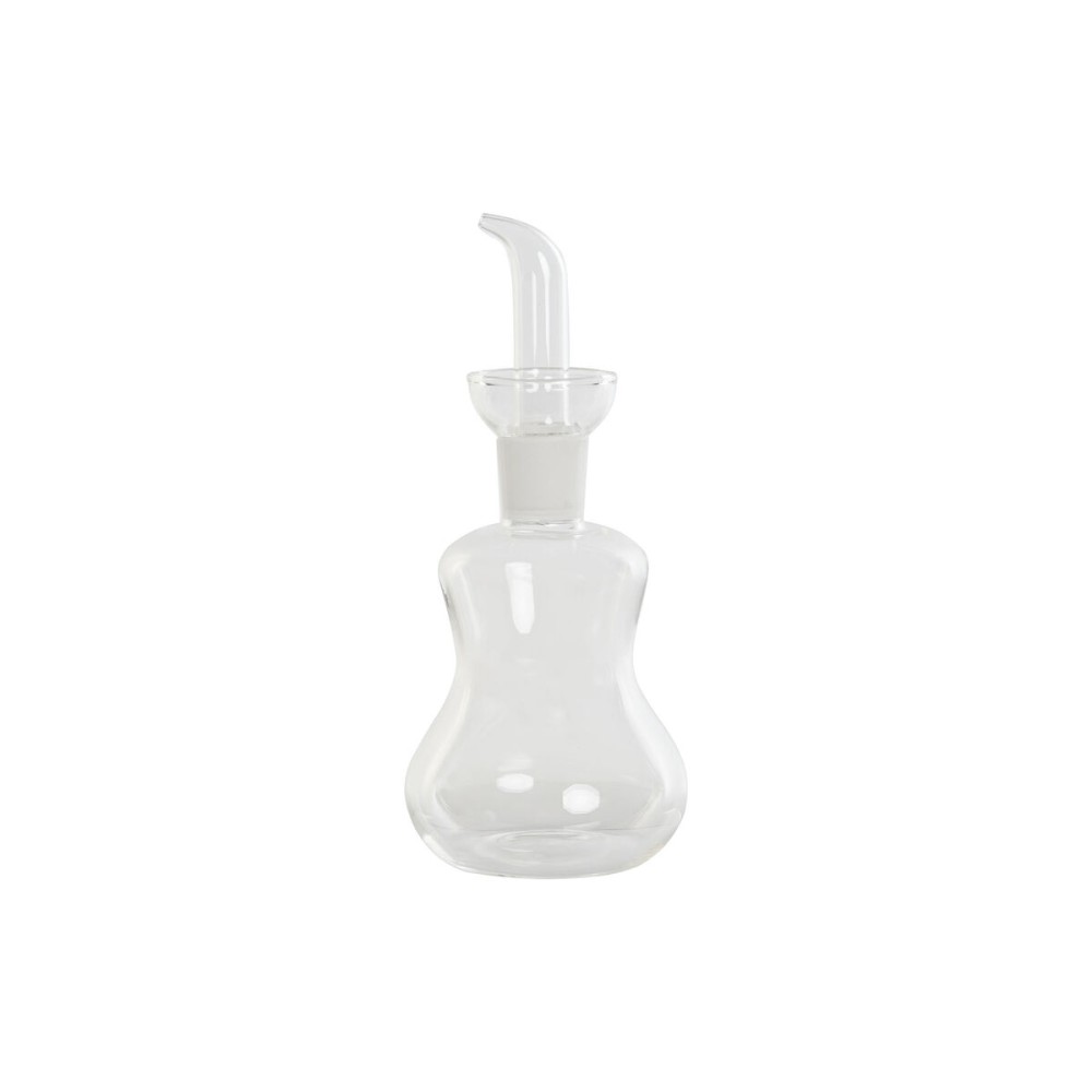 Dispenser pentru Ulei DKD Home Decor Transparent Sticlă borosilicată 530 ml 9,5 x 9,5 x 23 cm