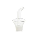 Dispenser pentru Ulei DKD Home Decor Transparent Sticlă borosilicată 500 ml 8,5 x 8,5 x 29 cm