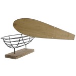 Figură Decorativă Home ESPRIT Alb Natural Producător de lumânări Marinar Finisaj învechit 54 x 15 x 61,5 cm