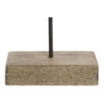 Figură Decorativă Home ESPRIT Alb Natural Pește 17 x 8 x 27,3 cm