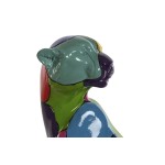 Figură Decorativă Home ESPRIT Multicolor Panteră 25 x 18 x 41 cm
