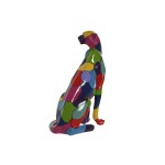 Figură Decorativă Home ESPRIT Multicolor Panteră 25 x 18 x 41 cm