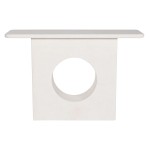 Consolă Home ESPRIT Galben Alb Brad Lemn MDF 120 x 40 x 80 cm