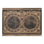 Decorațiune de Perete Home ESPRIT Negru Natural Harta Lumii 149 x 2 x 105 cm