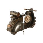 Figură Decorativă Home ESPRIT Șampanie Argintiu Vespa Vintage 28 x 11 x 17 cm