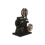 Figură Decorativă Home ESPRIT Negru Argintiu Vintage Cinematografia clasică 23,5 x 11 x 24,5 cm
