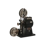 Figură Decorativă Home ESPRIT Negru Argintiu Vintage Cinematografia clasică 23,5 x 11 x 24,5 cm