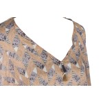 Pareo Home ESPRIT Maro Turquoise Coral (3 Unități)