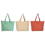 Geantă Damă Home ESPRIT Albastru Verde Bej Coral 55 x 14 x 35 cm (3 Unități)