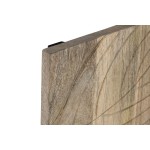 Decorațiune de Perete Home ESPRIT Natural Modern Frunza a unei plante 90 x 3 x 90 cm (9 Piese)