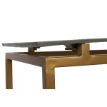 Consolă Home ESPRIT Gri Metal Aluminiu 109,5 x 37,5 x 80 cm (3 Piese)