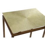 Consolă Home ESPRIT Gri Metal Aluminiu 109,5 x 37,5 x 80 cm (3 Piese)