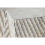 Consolă Home ESPRIT Galben Bej Lemn de mango 150 x 35 x 80 cm