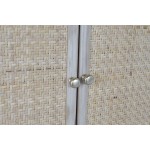 Cuier cu oglindă Home ESPRIT Natural Ratan Lemn de paulownia Oglindă 92 x 40 x 181 cm