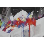 Pânză Home ESPRIT polistiren Pânză 82,5 x 3,5 x 82,5 cm