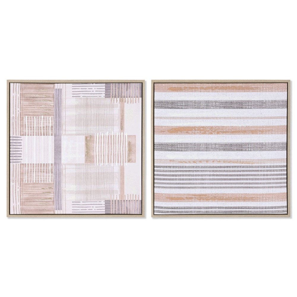 Pânză Home ESPRIT polistiren Pânză 52,5 x 2,8 x 52,5 cm