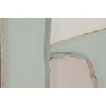 Pânză Home ESPRIT Verde Bej Abstract Urban 92 x 3,8 x 92 cm (2 Unități)