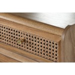 Dulap cu Sertare Home ESPRIT Maro Salcâm Lemn MDF 40 x 30 x 104,5 cm