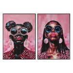 Pânză Home ESPRIT polistiren Pânză 50 x 3 x 70 cm