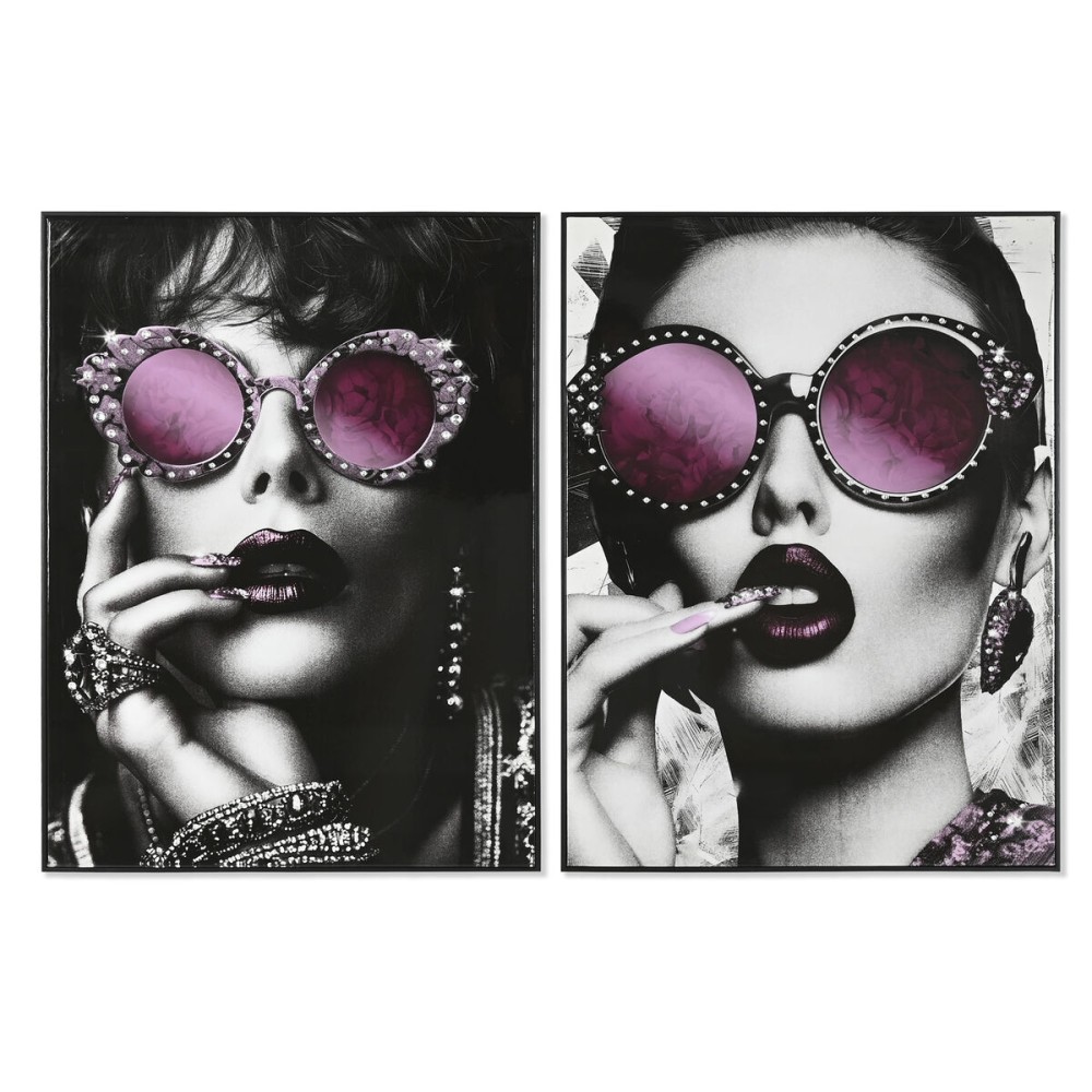 Pânză Home ESPRIT polistiren Pânză 60 x 3,5 x 80 cm