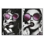 Pânză Home ESPRIT polistiren Pânză 60 x 3,5 x 80 cm