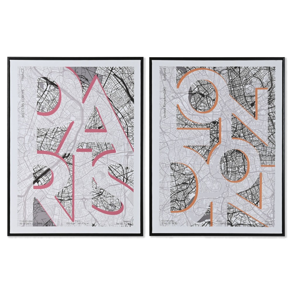 Pânză Home ESPRIT polistiren Pânză 60 x 3 x 80 cm