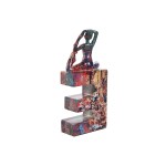Figură Decorativă Home ESPRIT LOVE Multicolor Rășină Yoga 12,5 x 5 x 22 cm (4 Piese)