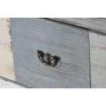 Dulap cu Sertare Home ESPRIT Gri Multicolor Cottage 100 x 40 x 80 cm