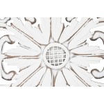 Paravan pliant Home ESPRIT Alb Lemn de mango Oglindă 152 x 2 x 182 cm