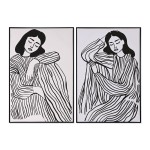 Pânză Home ESPRIT Pânză Foam 83 x 4 x 123 cm