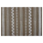 Covor Home ESPRIT Alb Maro Boho 75 x 175 x 1 cm