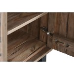 Dulap Home ESPRIT lemn de tec Fibră de cocos 85 X 40 X 185 cm