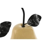 Figură Decorativă Home ESPRIT Alb Verde Muştar Modern Pară 11 x 11 x 19 cm (3 Unități)