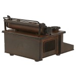 Figură Decorativă Home ESPRIT Bronz Vintage Mașină de scris 15 x 18 x 12 cm