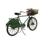 Figură Decorativă Home ESPRIT Verde Bleumarin Vintage 30 x 9 x 17 cm (2 Unități)