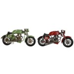 Figură Decorativă Home ESPRIT Roșu Verde Vintage 32 x 11 x 15 cm (2 Unități)