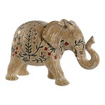 Figură Decorativă Home ESPRIT Multicolor Elefant 32,5 x 12,5 x 21 cm